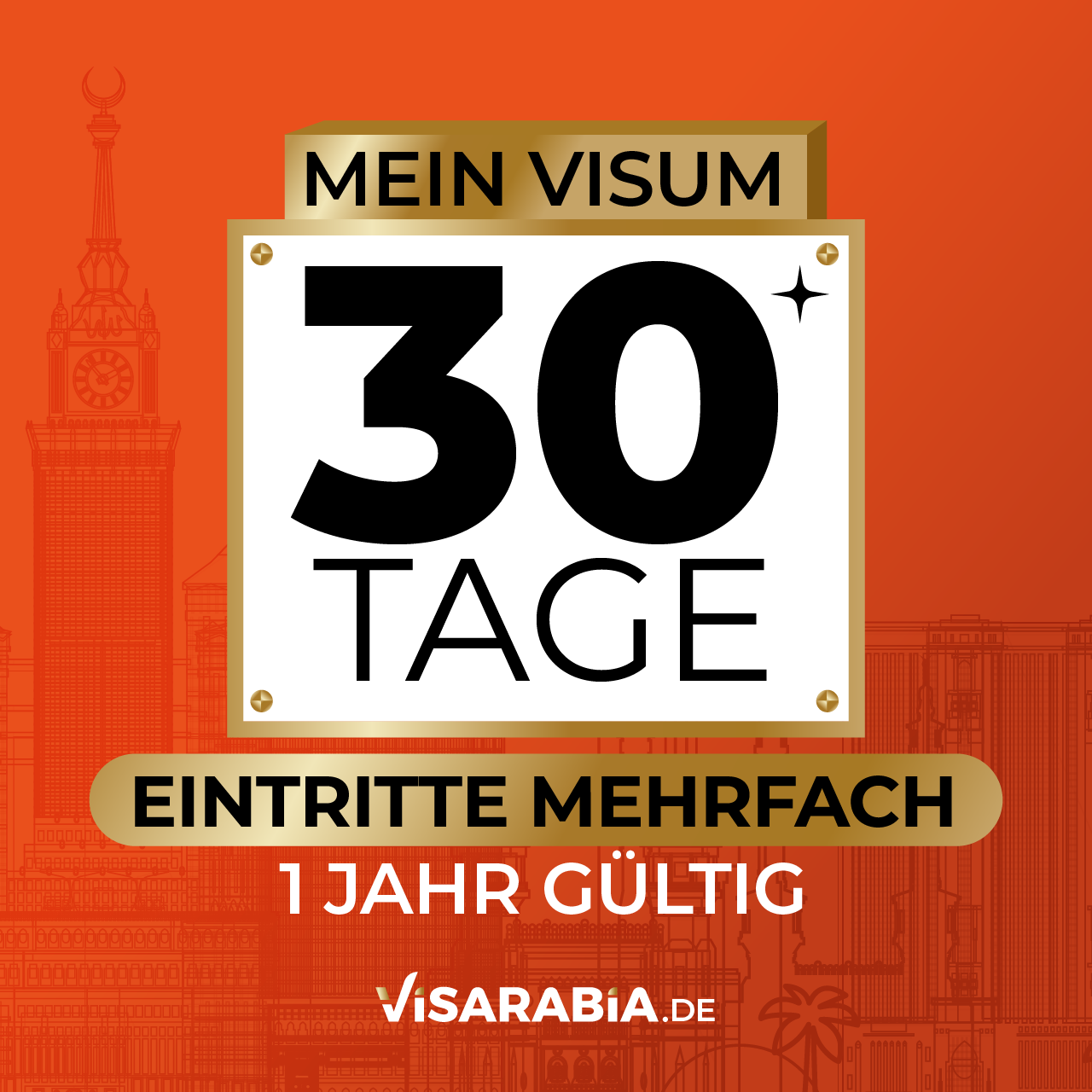 mon visa dubai mulitple 30 jours